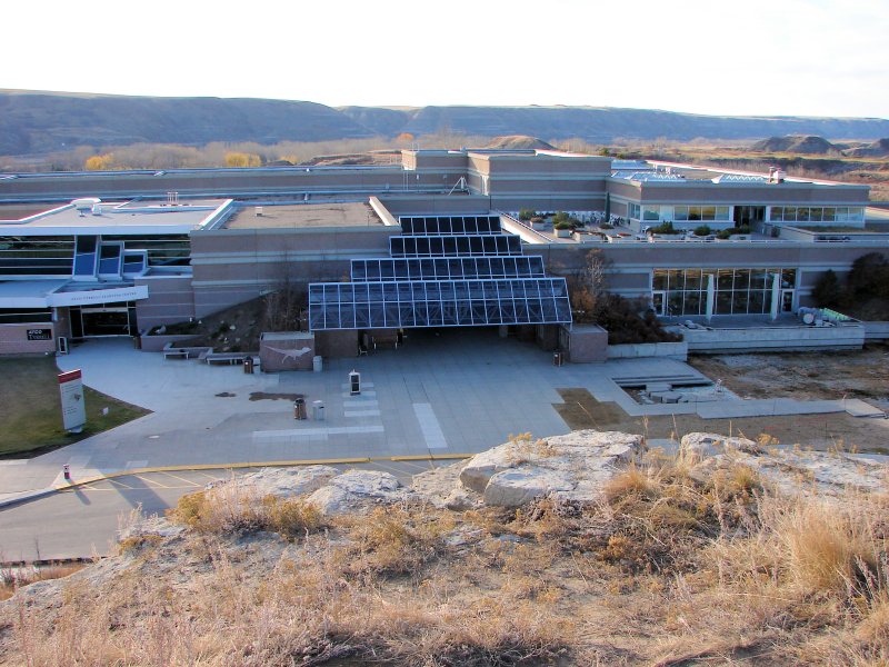 In Drumheller is the Royal Tyrrell Museum.