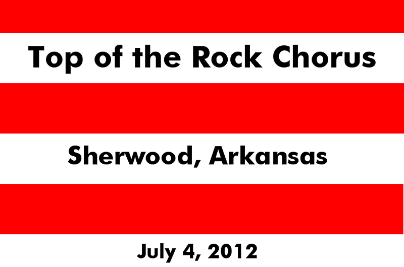 Top of the Rock Chorus Slide Show